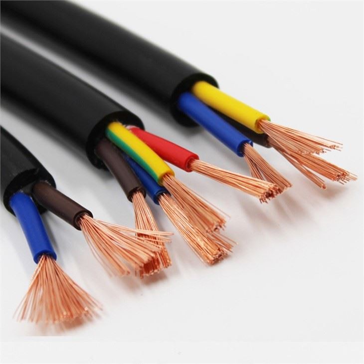 RVV 2 3 4 Core Copper Flexible Cable
